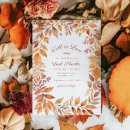 Recherche de fall in love bridal shower invitations Automne
