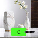 Suche nach neon gepäckanhänger Mit monogramm
