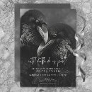 Recherche de gothique mariage invitations Noir et blanc