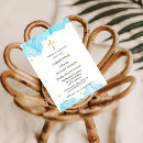 Recherche de première moderne petite communion invitations Aquarelle