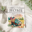 Suche nach neues haus poster Aquarell