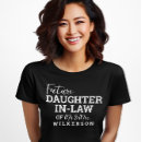 Suche nach hochzeit tshirts Braut zu sein