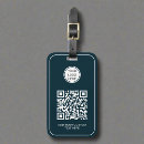 Recherche de qr code bagages étiquettes Logo commercial