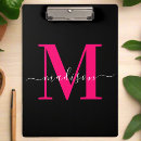 Recherche de monogramme moderne porte blocs Minimum