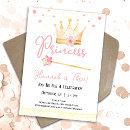 Recherche de princesse anniversaire invitations Conte de fées