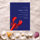Recherche de homard rouge invitations Nautique