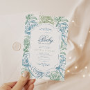 Recherche de vintage floral invitations Chinoiserie