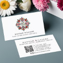 Recherche de broderie brodée cartes visite Crochet