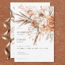 Recherche de et floral blanc mariage invitations Élégant