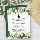 Recherche de pool graduation invitations Tropical