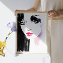 Recherche de woman face posters Watercolor
