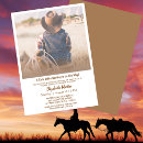 Recherche de western cowboy baby shower invitations Brun