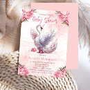 Recherche de cygnes blancs invitations Pour elle