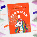 Recherche de licorne rouge cartes postales Étoiles