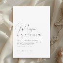 Recherche de classic elegant mariage invitations Couple