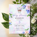 Recherche de princesse enchantée invitations Floral
