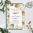Recherche de neutres baby shower invitations Fleurs