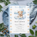 Suche nach teddy einladungen Blau