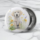 Recherche de golden retriever badges Aquarelle