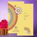 Recherche de rétro anniversaire cartes Aquarelle
