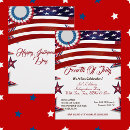 Recherche de patriotic party invitations Patriotique