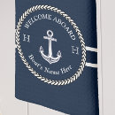 Suche nach anchor geschirr tücher Begrüßung an bord