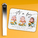 Recherche de faire part de naissance magnets Simple