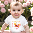 Suche nach niedlicher schmetterling babykleidung 1 geburtstag