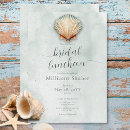 Recherche de coastal bridal shower invitations Aquarelle