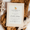 Recherche de peach invitations Vintage