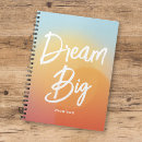 Suche nach dream big kleine notizbücher Traum groß