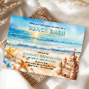 Recherche de beach graduation invitations Plage bash