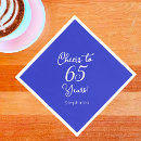 Recherche de anniversaire de 65 ans serviettes Fête d'anniversaire