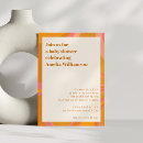 Recherche de jaune baby shower invitations Moderne