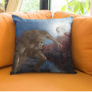 Recherche de pleine lune coussins Halloween