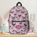 Recherche de papillon sur le rose sacs Girl