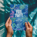 Suche nach neon party einladungen Schwimmbad
