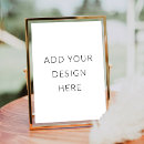 Suche nach hochzeit tischschilder Modern minimalistisch