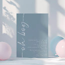 Recherche de oh baby invitations Contemporain