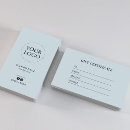 Suche nach einfache blaue visitenkarten Minimal