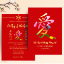 Suche nach chinesische kalligraphie einladungen Rot