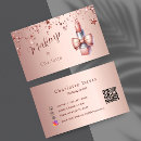 Recherche de rouge or cartes visite Maquilleur