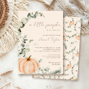 Recherche de peu de citrouille invitations Rustique