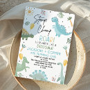 Recherche de dinosaure 1ans anniversaire invitations Trompe l'oeil
