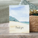 Recherche de beach scene vœux cartes Aquarelle