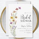 Suche nach wildblumen brautparty einladungen Aquarell