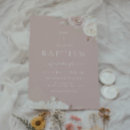 Recherche de pink floral baptême invitations Rose