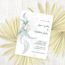 Recherche de vert gris invitations Boho