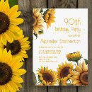 Recherche de tournesol anniversaire invitations Élégant