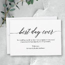 Recherche de mariage remerciements cartes Script de calligraphie